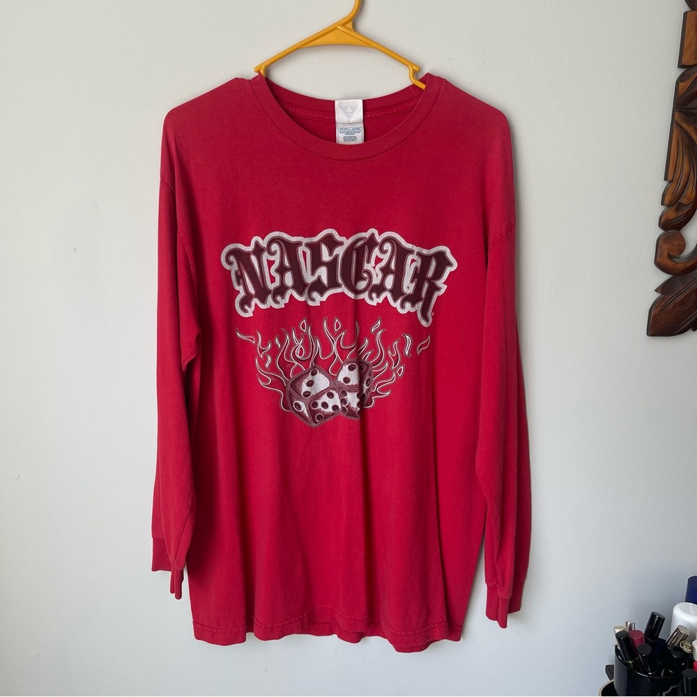 90s Nascar Dice Tee L